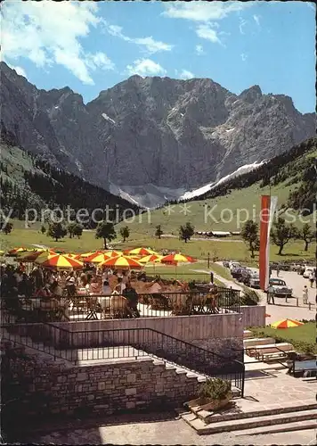 Ahornboden Gasthaus Eng Kat. Vomp Tirol