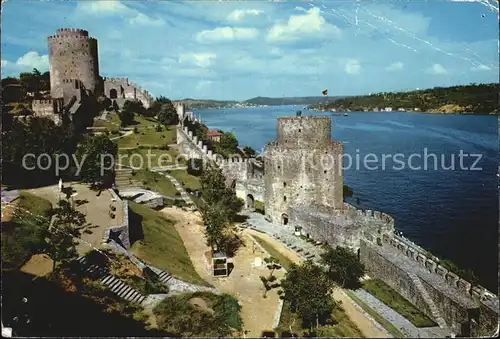 Istanbul Constantinopel Rumeli Hisar Burg Kat. Istanbul