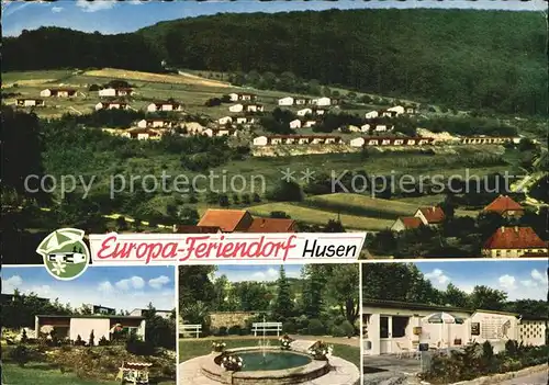 Husen Bueren Europa-Feriendorf / Lichtenau /Paderborn LKR