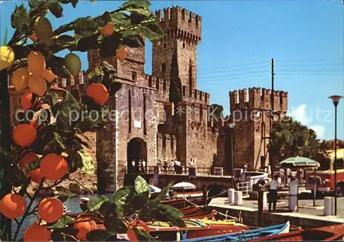 Sirmione Lago di Garda Castello Scaligero Kat. Italien