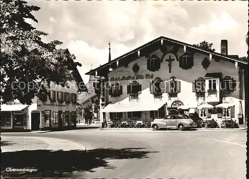 Oberammergau Hotel Gasthaus Alte Post Kat. Oberammergau