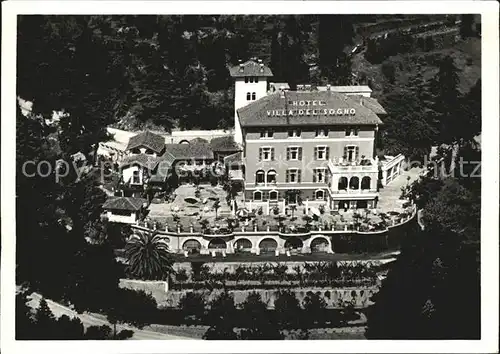 Fasano Lago di Garda Hotel Villa del Sogno Fliegeraufnahme Kat. Italien