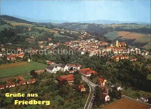 Friedberg Steiermark Fliegeraufnahme Kat. Friedberg am Wechsel