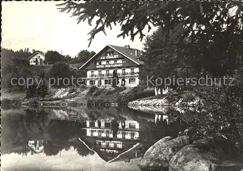 Gerardmer Vosges Hotel Restaurant Au Chalet Kat. Gerardmer