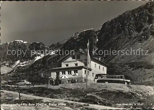 Bielerhoehe Alpengasthof Piz Buin Kat. Gaschurn