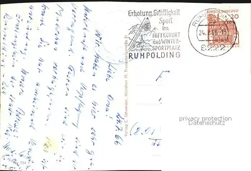 Ruhpolding Alpenpanorama Kat. Ruhpolding