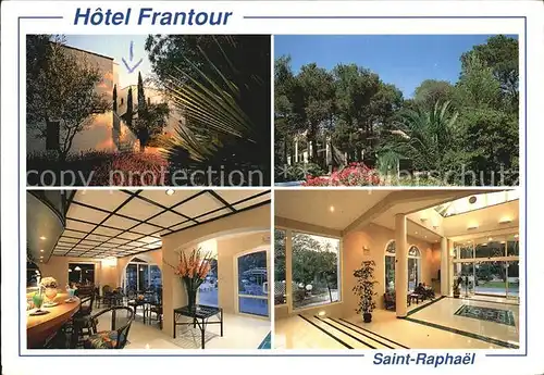 Saint Raphael Var Hotel Frantour Park Gastraum Foyer Kat. Saint Raphael