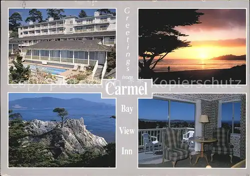 Carmel California Bay View Inn Details Kat. Carmel