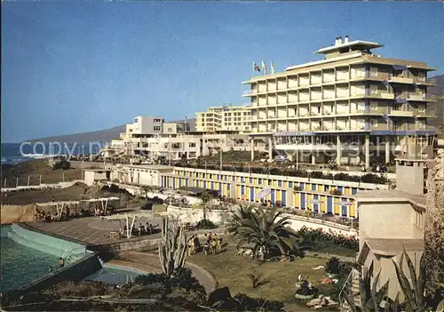 Puerto de la Cruz Hoteles y Piscina Kat. Puerto de la Cruz Tenerife