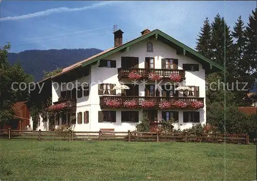 Bad Wiessee Gaestehaus Scheurer Hof Kat. Bad Wiessee