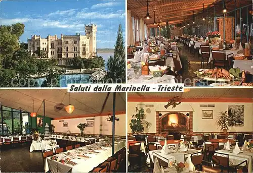 Trieste Bar Restaurant Alla Marinella Kat. Trieste