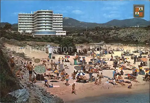 Porto Colom Cala Marsal Kleine Bucht Strand Hotel Kat. Mallorca
