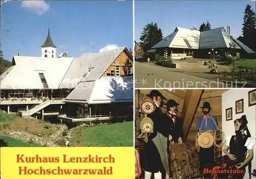 Lenzkirch Neues Kurhaus Heimatstube Kat. Lenzkirch