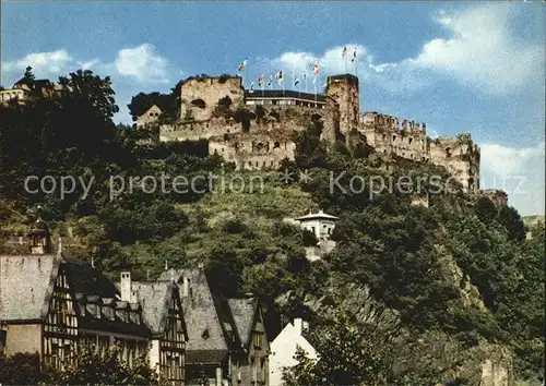 St Goar Burg Rheinfels Kat. Sankt Goar
