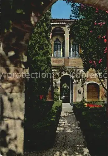 Arqua Petrarca Ingresso alla Casa del Poeta Kat. Ferrara