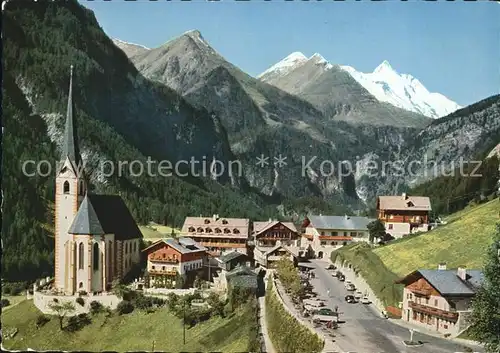 Heiligenblut Kaernten mit Grossglockner Kat. Heiligenblut