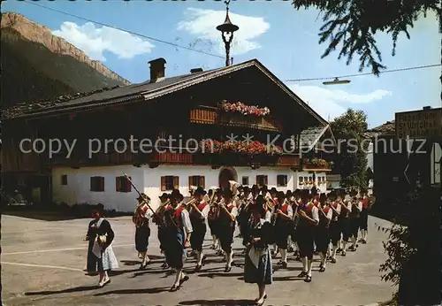 Waidring Tirol Tiroler Trachtenkapelle  Kat. Waidring