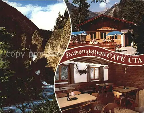 Holzgau Jausenstation Cafe Uta Kat. Holzgau