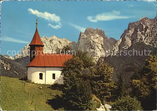 Kufstein Tirol antoniuskapelle im Kaisertal Kat. Kufstein