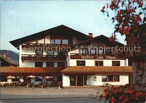 Lingenau Vorarlberg Gasthof zum Loewen Kat. Lingenau