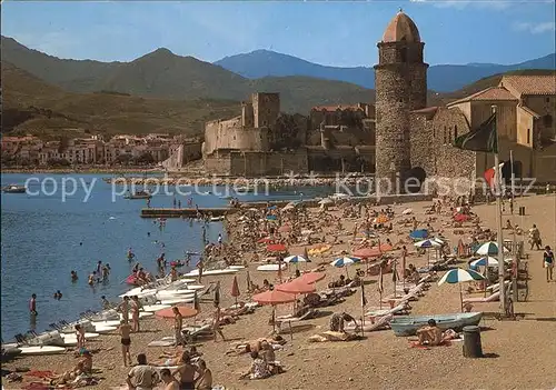 Collioure Stranleben Altstadt Kat. Collioure