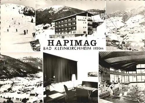 Bad Kleinkirchheim Kaernten Hapimag Hotel Zimmer Hallenbad Skipiste Kat. Bad Kleinkirchheim