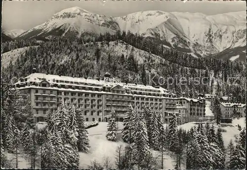 Semmering Niederoesterreich Hotel Panhans Kat. Semmering