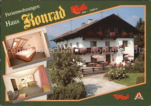 Reith Alpbachtal Ferienwohnungen Haus Konrad Kat. Reith im Alpbachtal