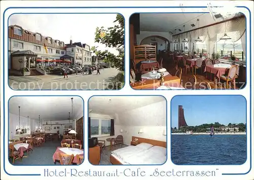 Laboe Ostseebad Hotel Restaurant Cafe Seeterrassen Marine Ehrenmal