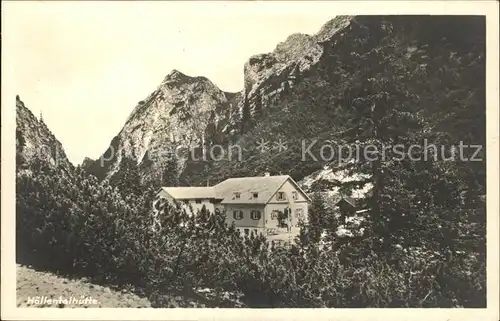 Garmisch Partenkirchen H?llentalh?tte Kat. Garmisch Partenkirchen