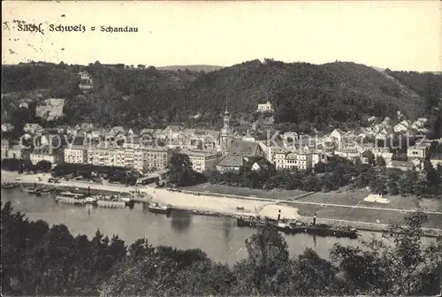 Bad Schandau Elbepartie Kat. Bad Schandau