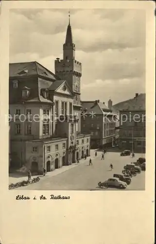 Loebau Sachsen Rathaus Kat. Loebau