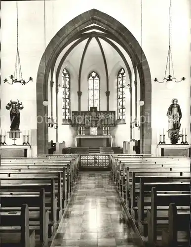 Heiligenbronn Schramberg Klosterkirche innen Kat. Schramberg