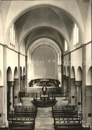 Werl Westfalen Wallfahrtsbasilika innen Kat. Werl