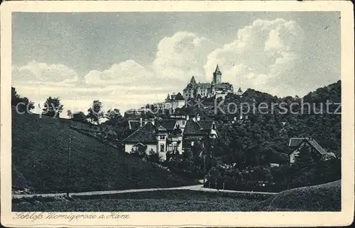 Wernigerode Harz Schloss Wernigerode Kat. Wernigerode