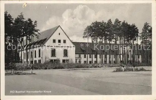 Hermsdorf Gera HO Rasthof Hermsdorfer Kreuz Kat. Gera