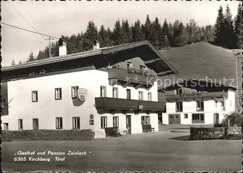 Kirchberg Tirol Gasthof Pension Zeinlach Kat. Kirchberg in Tirol
