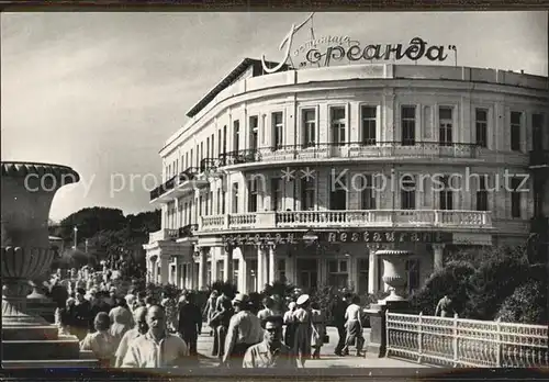 Yalta Hotel Oreanda Kat. Yalta