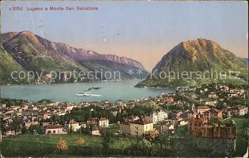 Lugano Lago di Lugano Monte San Salvatore