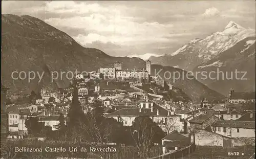 Bellinzona Castello Uri da Ravecchia Kat. Bellinzona