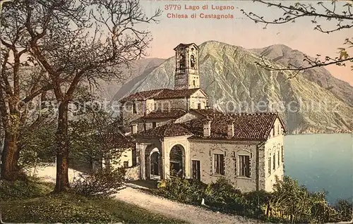 Lugano Lago di Lugano Chiesa di Castagnola