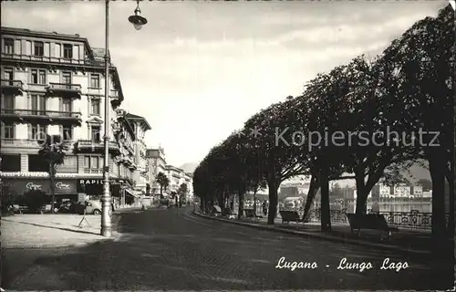 Lugano Lago di Lugano Promenade