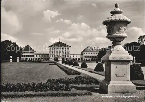 Muenchen Schloss Nymphenburg Kat. Muenchen