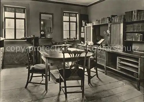 Weimar Thueringen Goethehaus am Frauenplan Arbeitszimmer Kat. Weimar