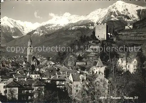 Merano Suedtirol  Kat. Merano