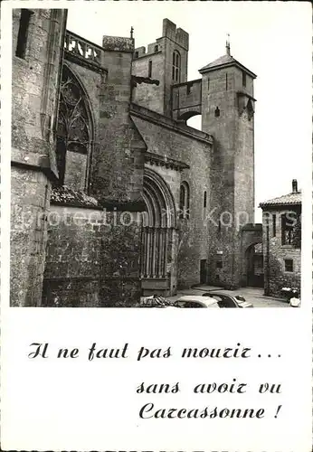 Carcassonne Cite Eglise Kat. Carcassonne