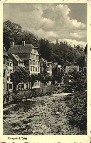 Monschau Montjoie Rurpartie Kat. Monschau