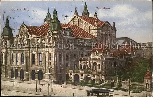 Coeln Rhein Opernhaus Kat. Koeln