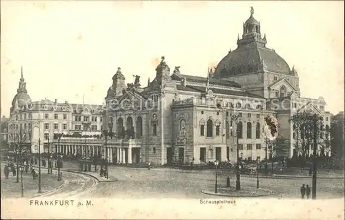 Frankfurt Main Schauspielhaus Kat. Frankfurt am Main