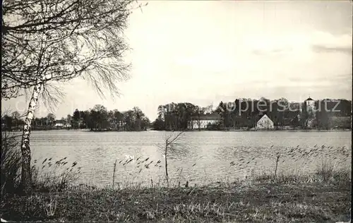 Mirow Uferpartie am Mirowsee Kat. Mirow Mecklenburg